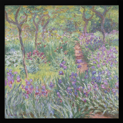 The Artist’s Garden In Giverny (1900) By Claude Monet - Poster / Art Print