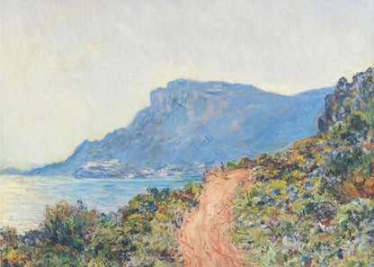 The Corniche Near Monaco (1884) - Poster / Art Print