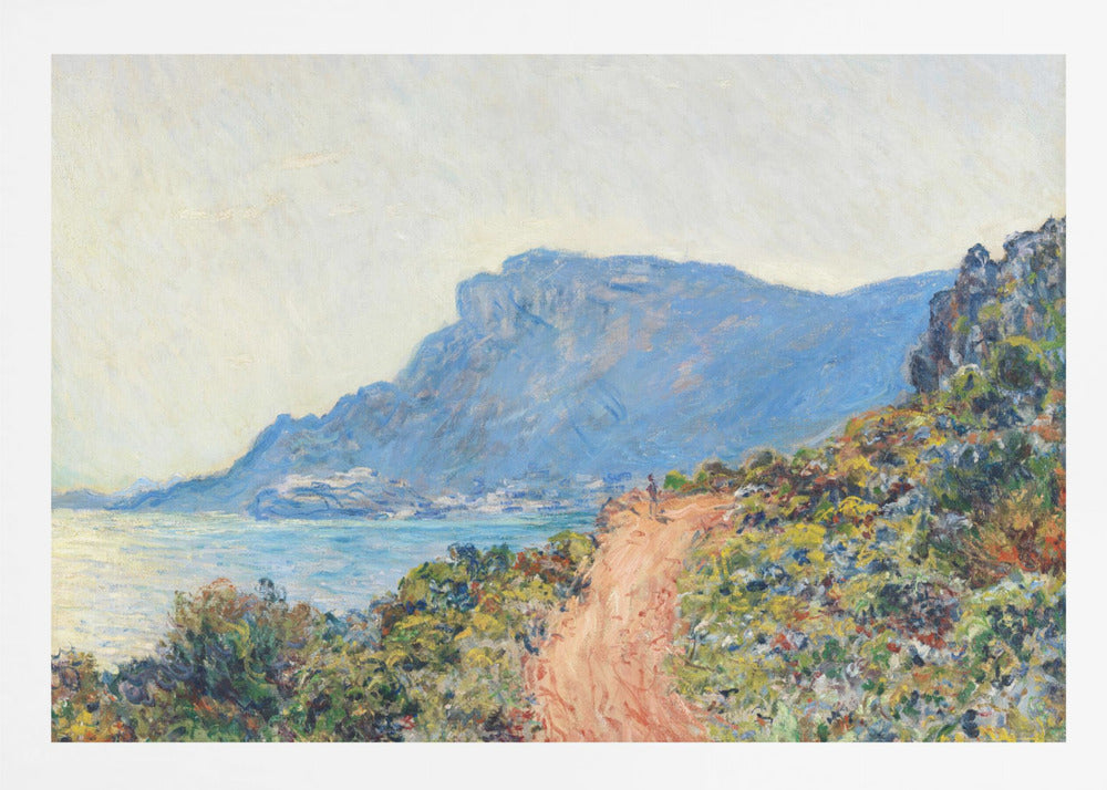 The Corniche Near Monaco (1884) - Poster / Art Print