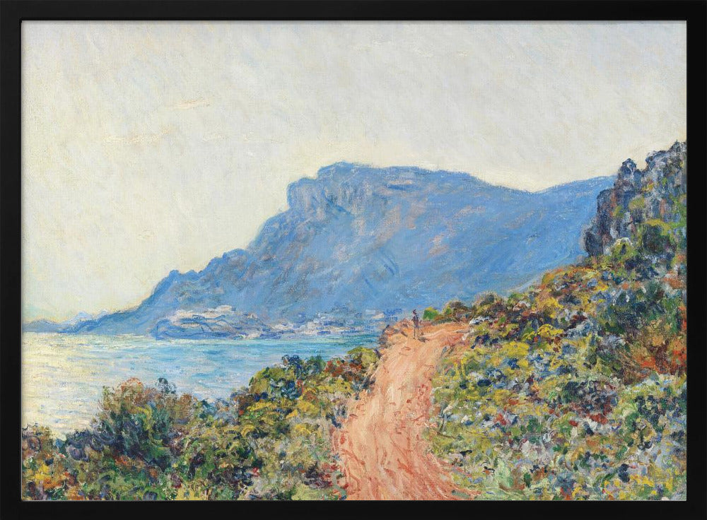 The Corniche Near Monaco (1884) - Poster / Art Print
