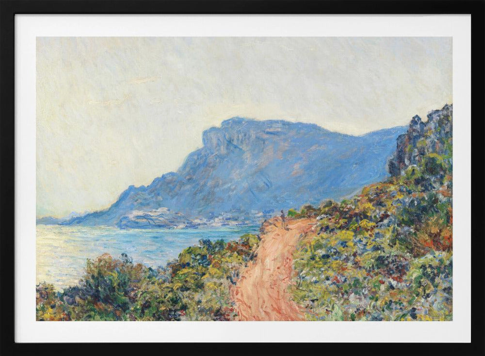 The Corniche Near Monaco (1884) - Poster / Art Print