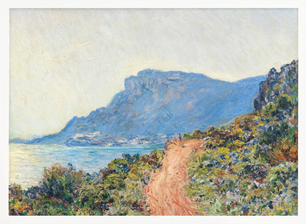 The Corniche Near Monaco (1884) - Poster / Art Print