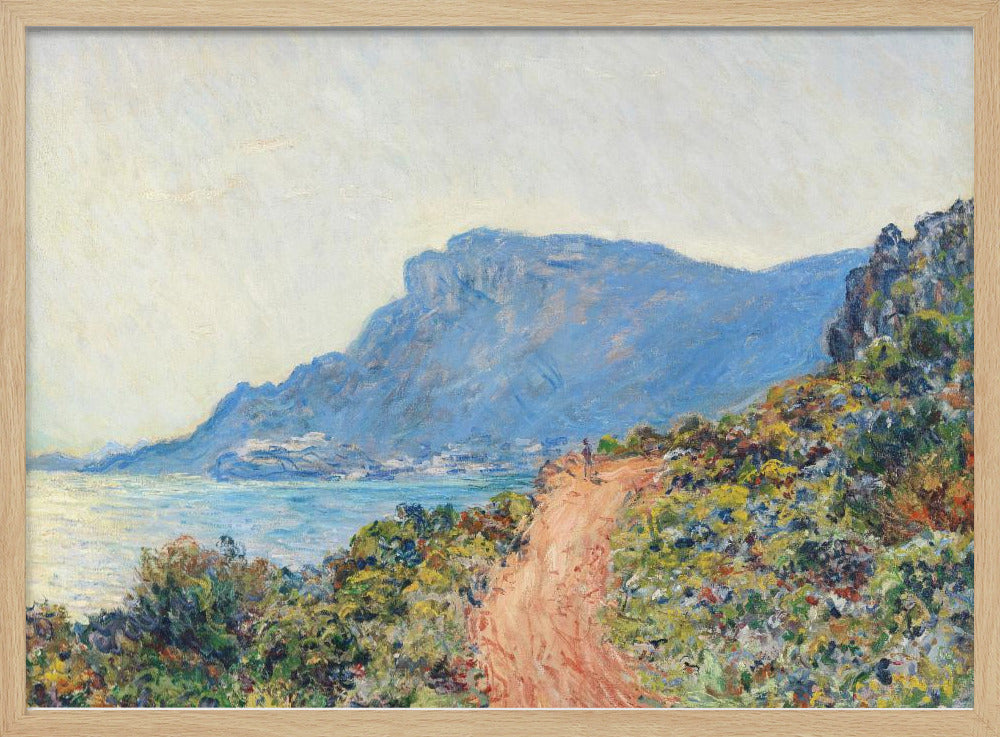 The Corniche Near Monaco (1884) - Poster / Art Print