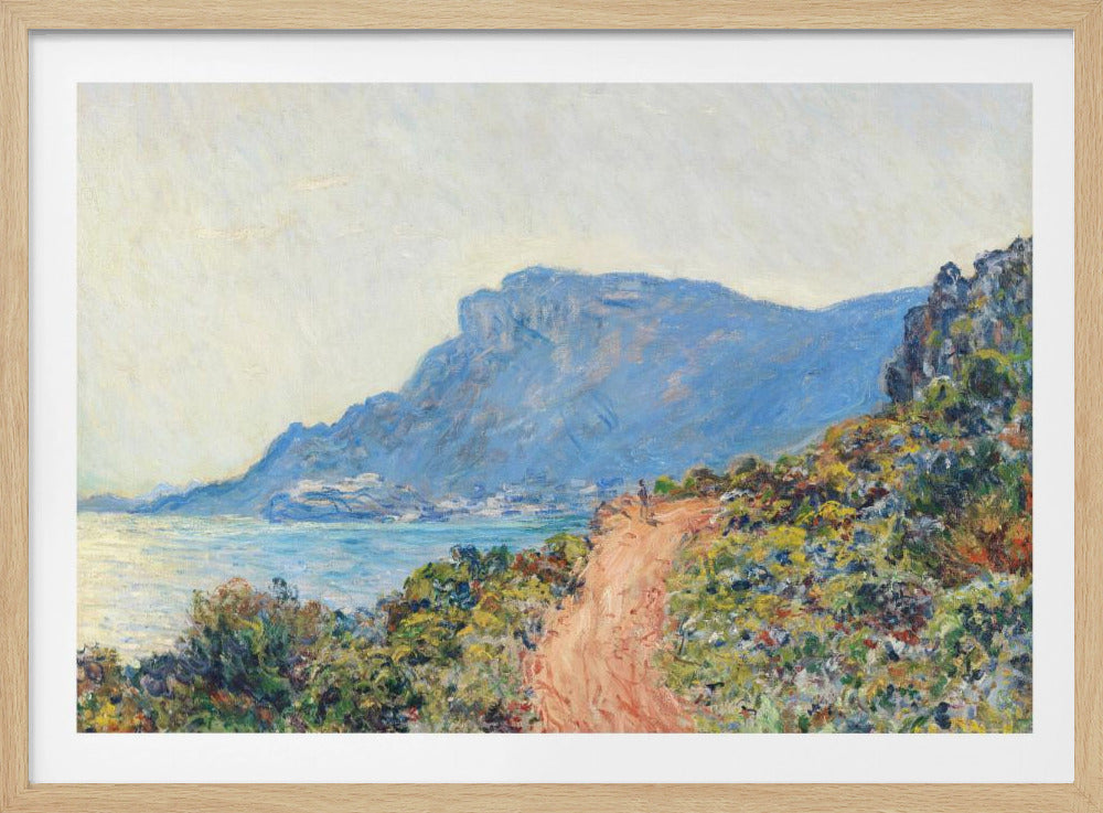 The Corniche Near Monaco (1884) - Poster / Art Print