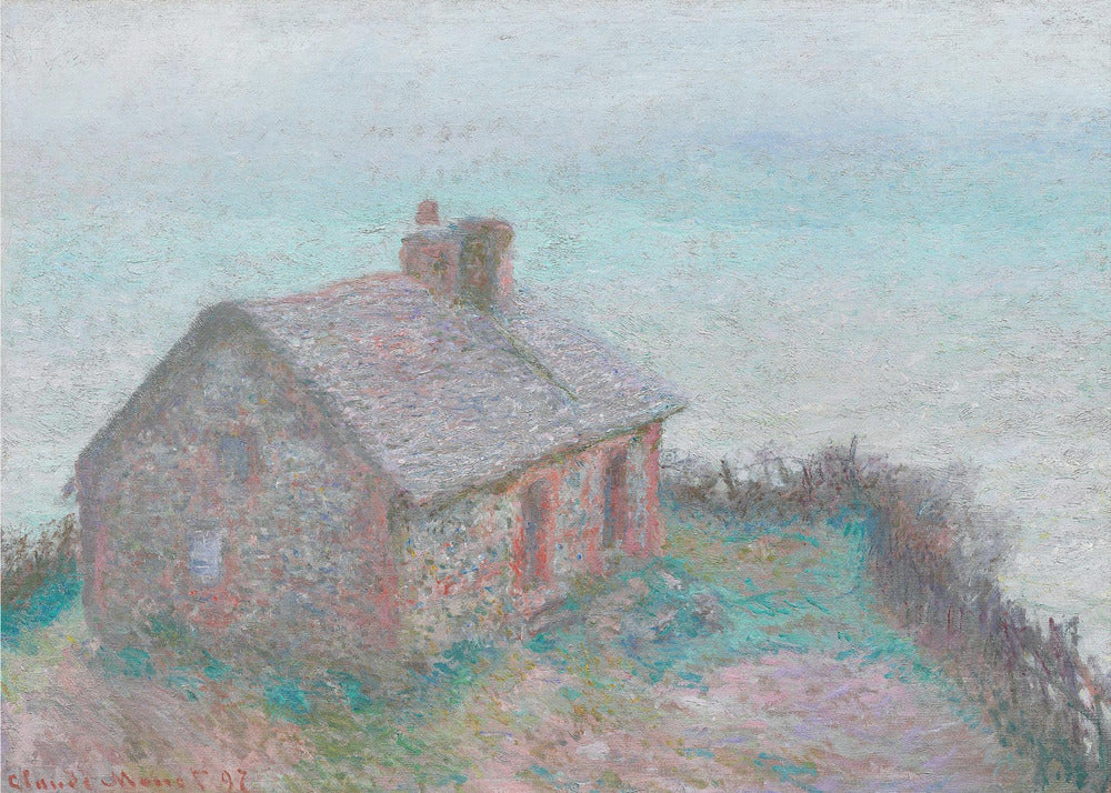 The Customs House At Varengeville (1897) - Poster / Art Print