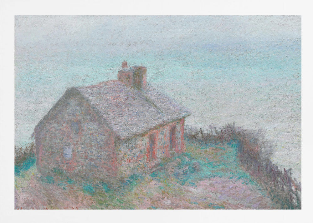 The Customs House At Varengeville (1897) - Poster / Art Print