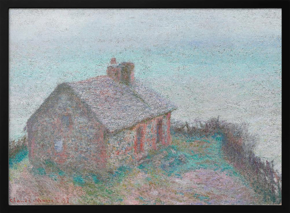 The Customs House At Varengeville (1897) - Poster / Art Print