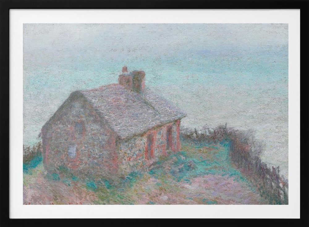 The Customs House At Varengeville (1897) - Poster / Art Print