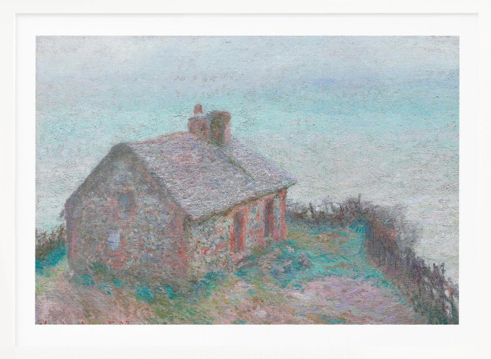 The Customs House At Varengeville (1897) - Poster / Art Print