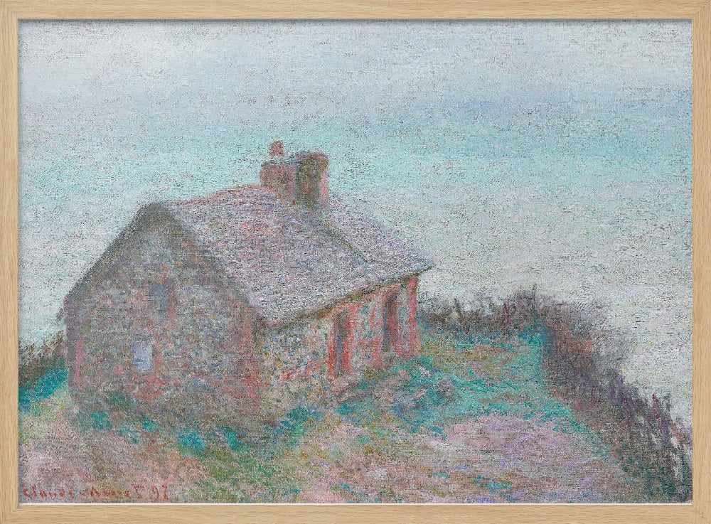 The Customs House At Varengeville (1897) - Poster / Art Print