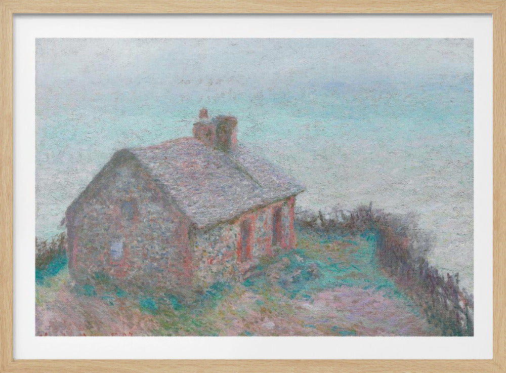 The Customs House At Varengeville (1897) - Poster / Art Print