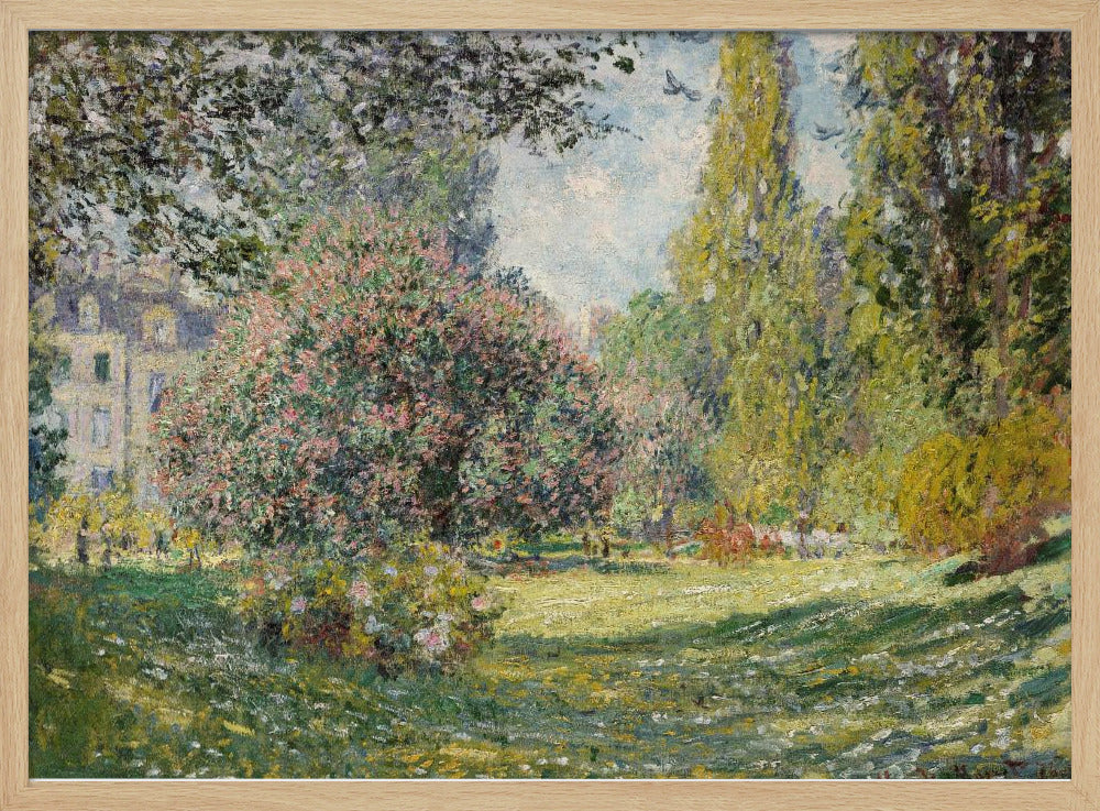 The Parc Monceau (1876) - Poster / Art Print