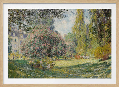 The Parc Monceau (1876) - Poster / Art Print