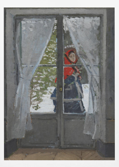 The Red Kerchief (ca. 1868–1873) - Poster / Art Print