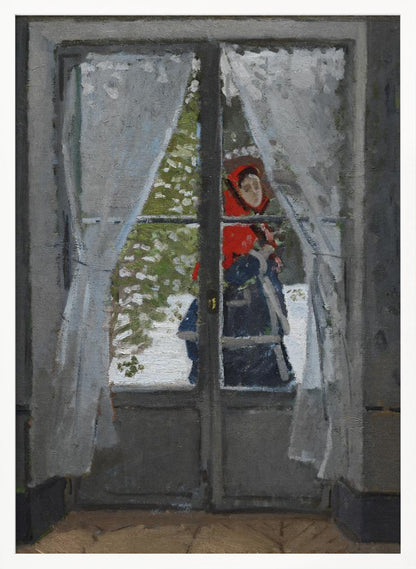 The Red Kerchief (ca. 1868–1873) - Poster / Art Print