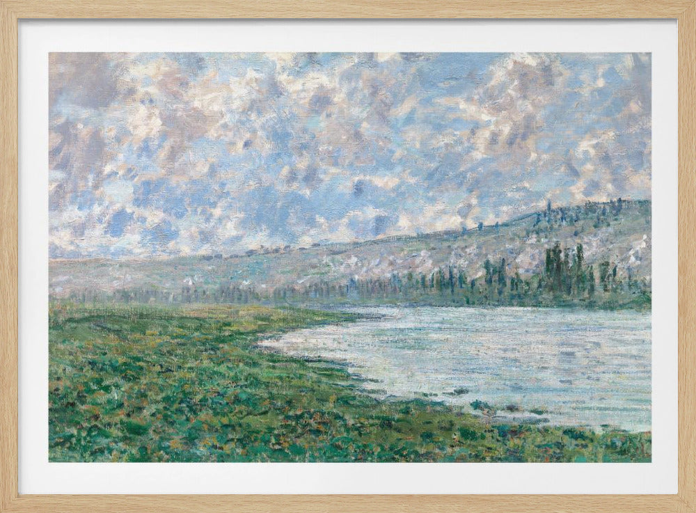 The Seine At Vétheuil (1880) - Poster / Art Print