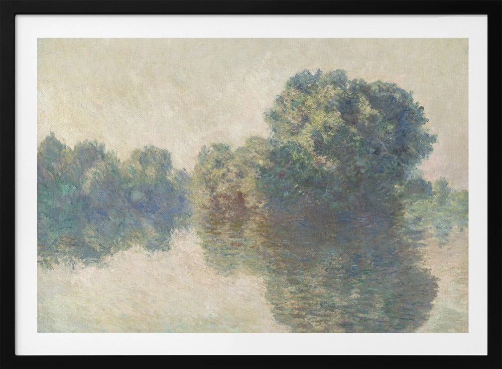 The Seine At Giverny (1897) - Poster / Art Print