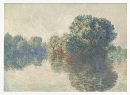 The Seine At Giverny (1897) - Poster / Art Print