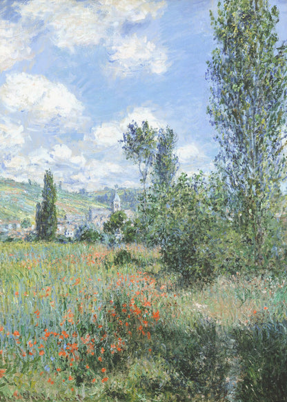 View of Vétheuil (1880) - Poster / Art Print
