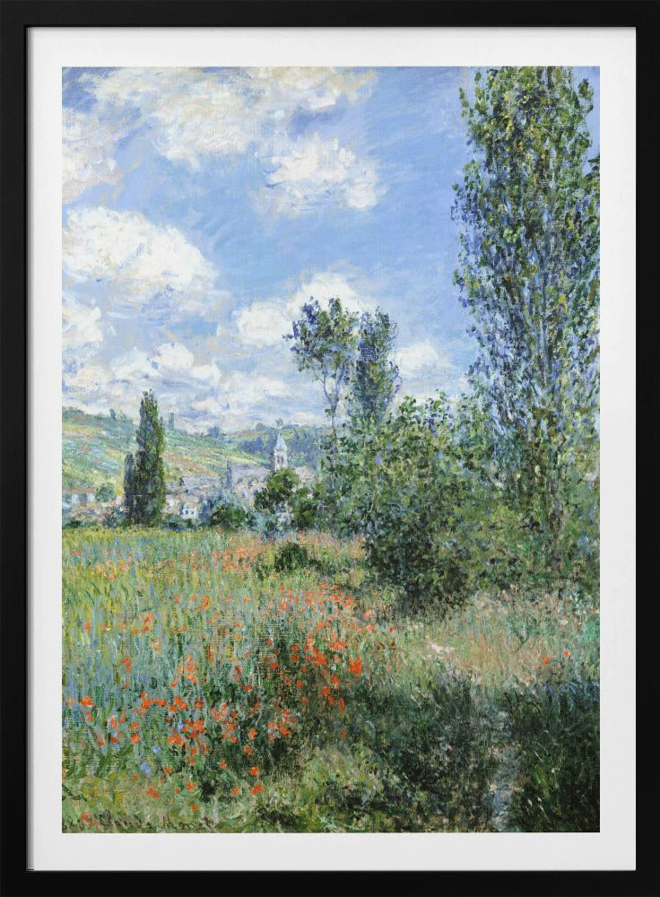 View of Vétheuil (1880) - Poster / Art Print