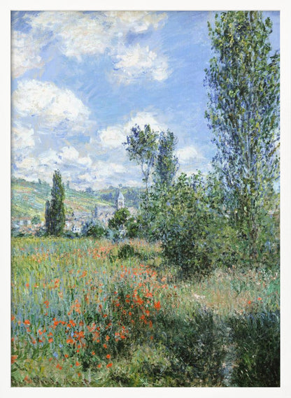 View of Vétheuil (1880) - Poster / Art Print