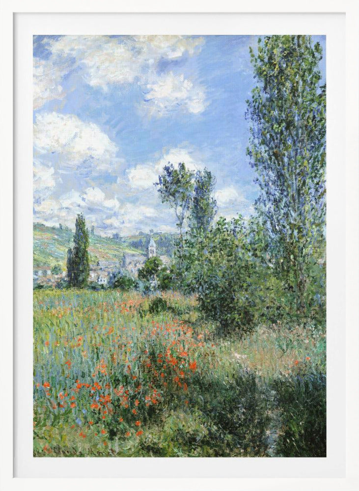 View of Vétheuil (1880) - Poster / Art Print