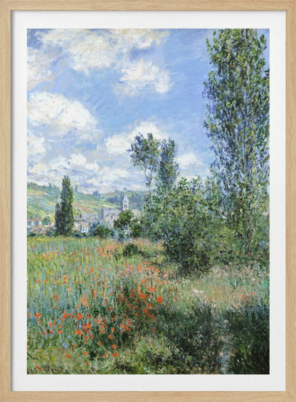 View of Vétheuil (1880) - Poster / Art Print