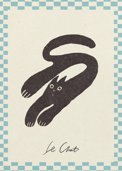 Le Chat - Poster / Art Print