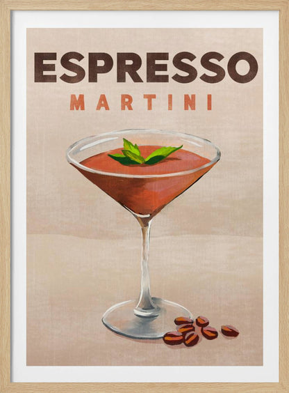 Espresso Martini Cocktail Bar Decor - Poster / Art Print