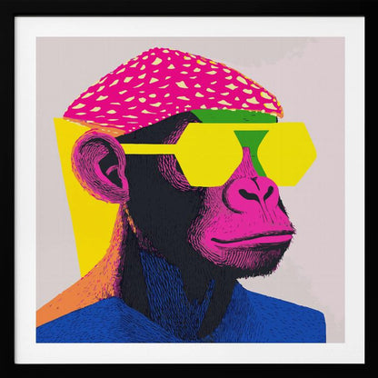 Cool Monkey - Poster / Art Print