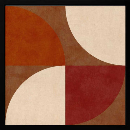 Autumn Mid Century Earthy 13 - Poster / Art Print
