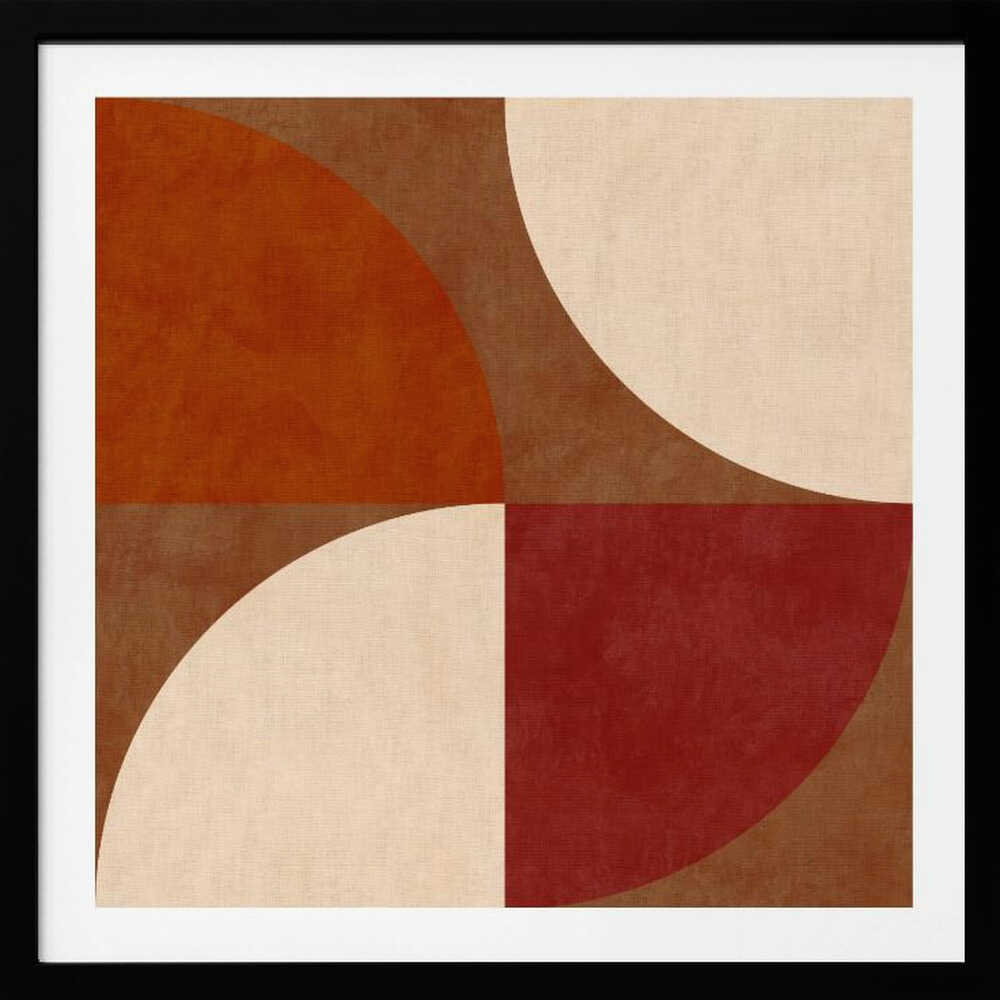 Autumn Mid Century Earthy 13 - Poster / Art Print