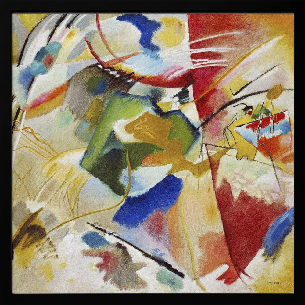 Painting With Green Center (1913) - Poster / Art Print