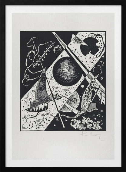 Kleine Welten VI (small Worlds VI) (1922) - Poster / Art Print
