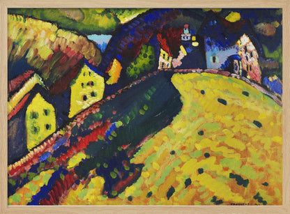 Houses At Murnau (1909) - Poster / Art Print