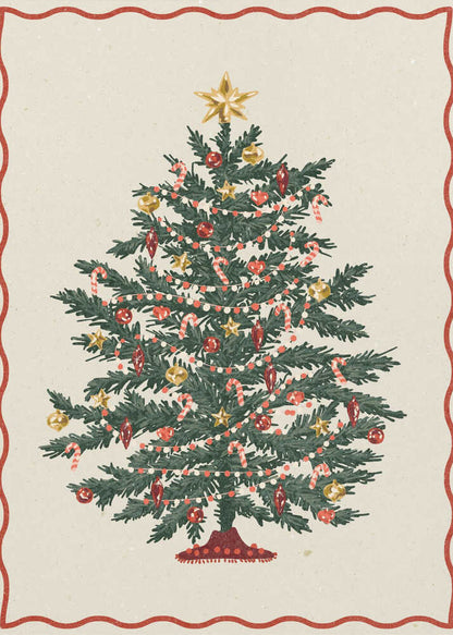 Christmas tree - Poster / Art Print