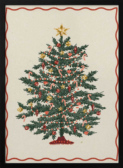 Christmas tree - Poster / Art Print