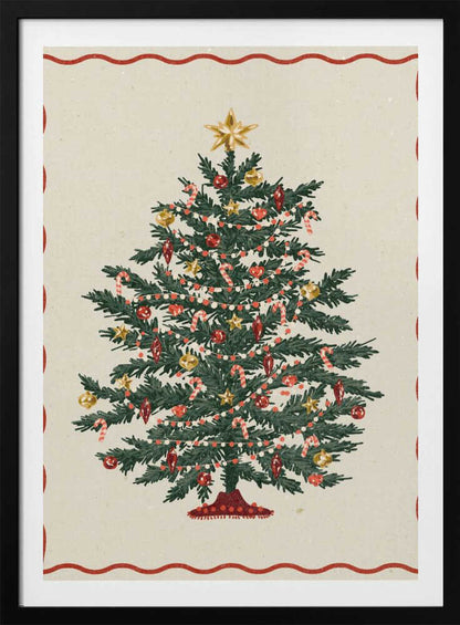 Christmas tree - Poster / Art Print