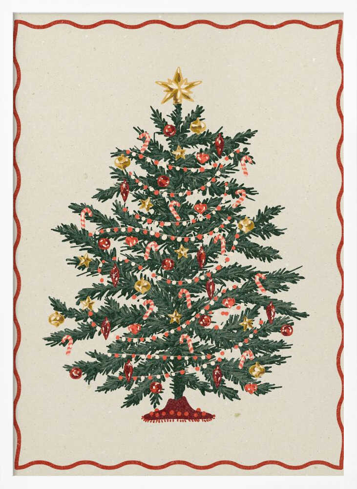 Christmas tree - Poster / Art Print