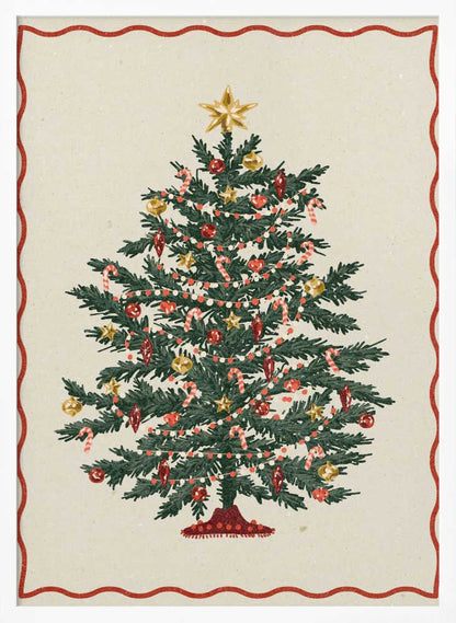 Christmas tree - Poster / Art Print