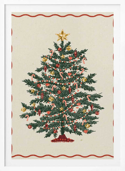 Christmas tree - Poster / Art Print