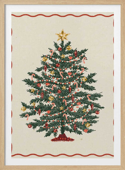 Christmas tree - Poster / Art Print