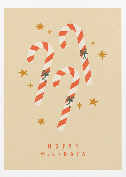 Candy Cane - Poster / Art Print