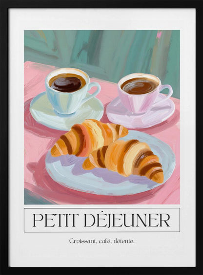 Petit dejeuner - Poster / Art Print