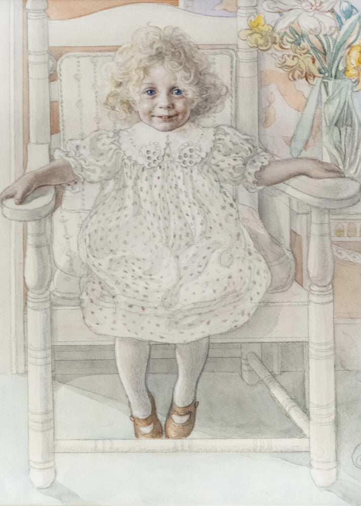 Portrait of Inga Maria Thiel, 1918 - Poster / Art Print