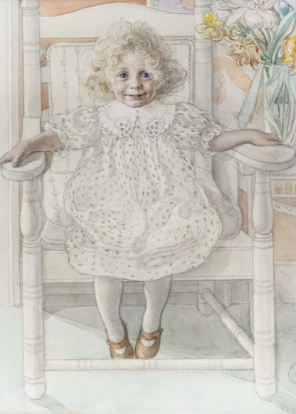 Portrait of Inga Maria Thiel, 1918 - Poster / Art Print
