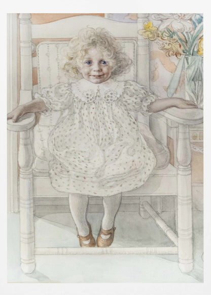 Portrait of Inga Maria Thiel, 1918 - Poster / Art Print