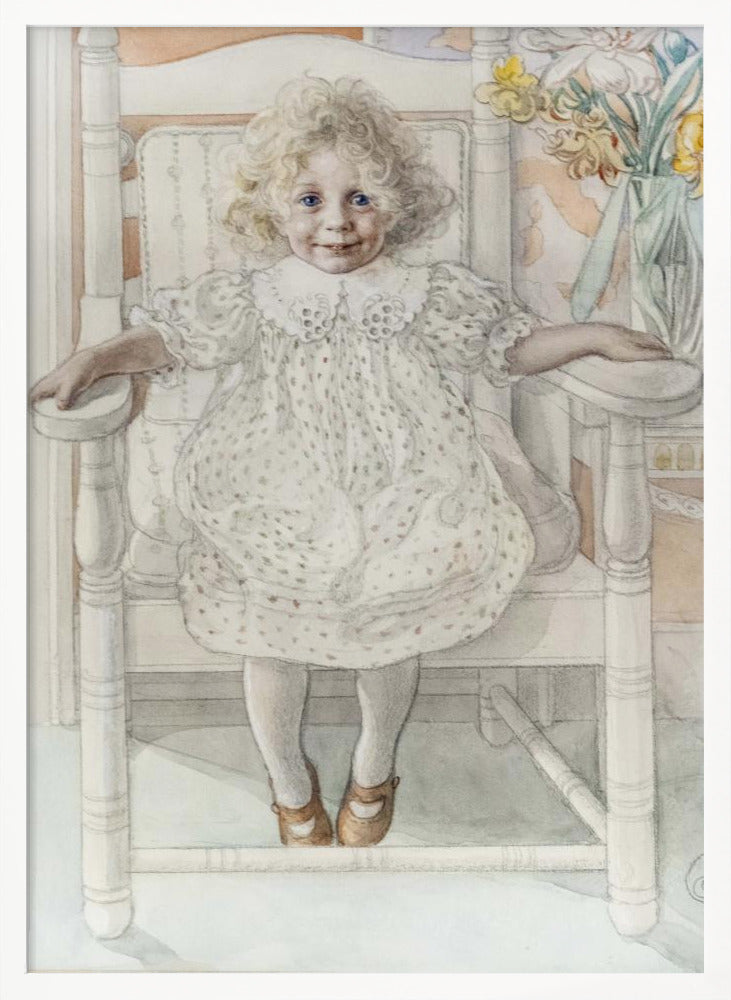 Portrait of Inga Maria Thiel, 1918 - Poster / Art Print