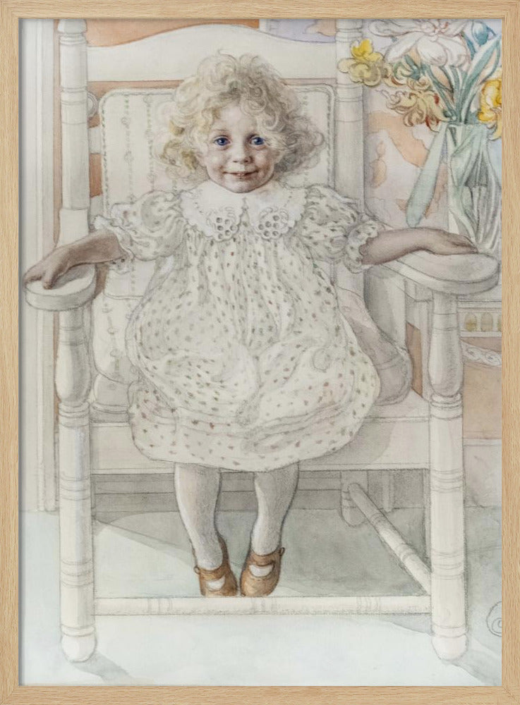Portrait of Inga Maria Thiel, 1918 - Poster / Art Print
