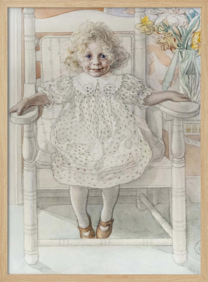 Portrait of Inga Maria Thiel, 1918 - Poster / Art Print